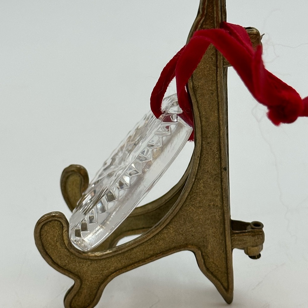 WATERFORD ROUND SNOWFLAKE ORNAMENT. - Picture 2 of 12
